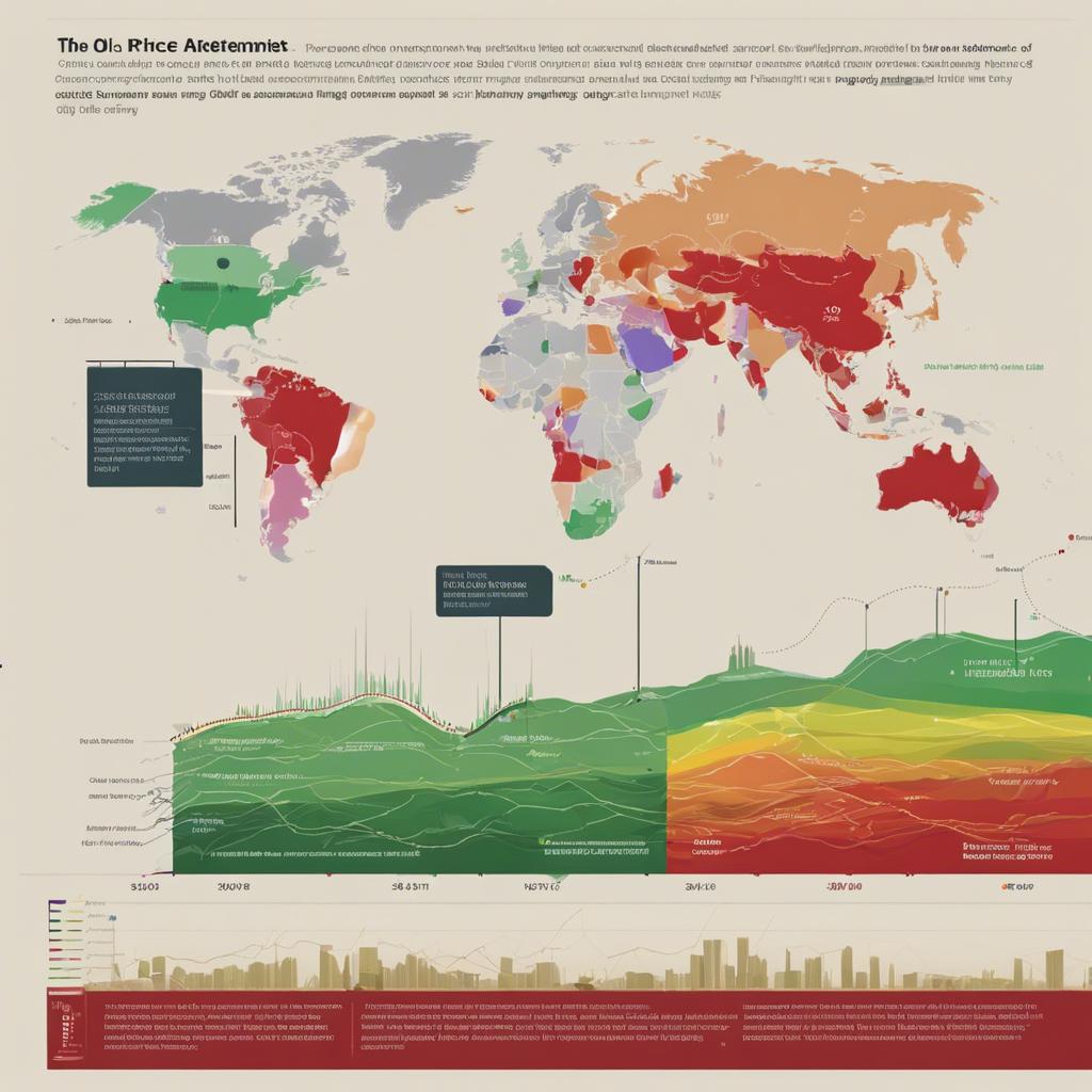 Future oil price trends visualization